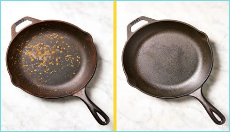 Why can't you clean a cast iron pan?